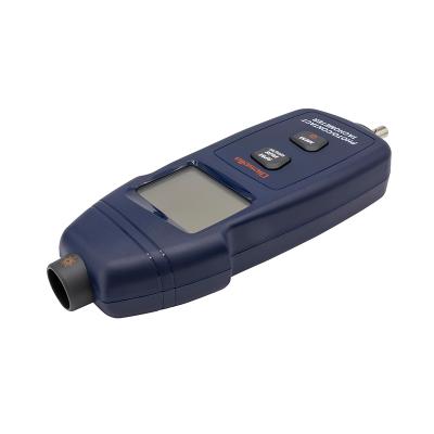 Digital omdrejningstæller med kombineret laser og mekanisk aflæsning